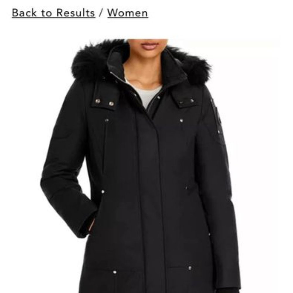 Black Moose Knuckles Stirling Parka